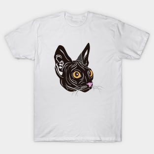 Black Sphynx T-Shirt